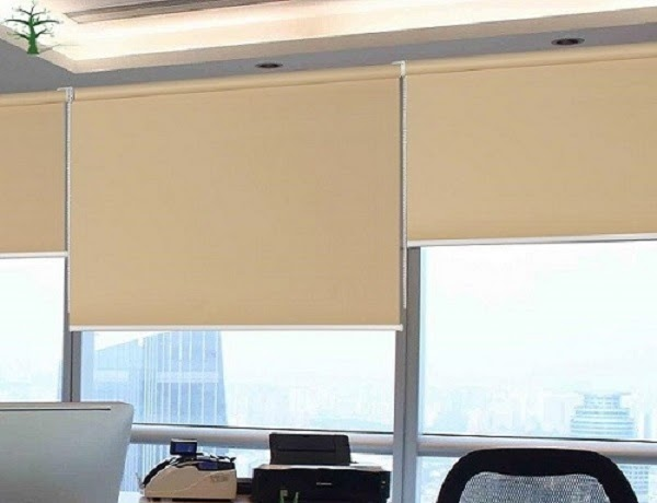 Mành cuốn Porsche với màu be