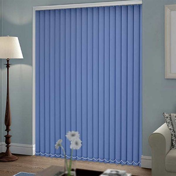 Màu xanh dương đem lại cho căn phòng sự trẻ trung tươi mát