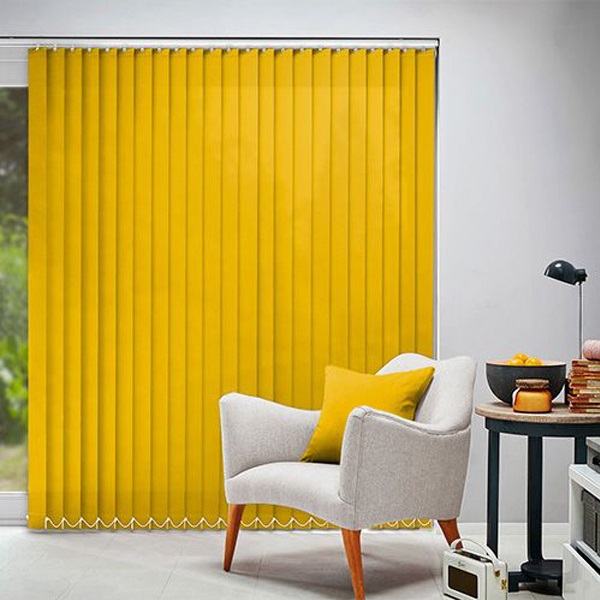 Màn lá dọc màu vàng nổi bật
