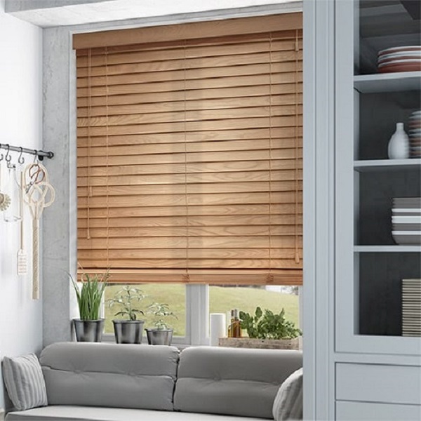 Màn sáo gỗ mang phong cách hiện đại