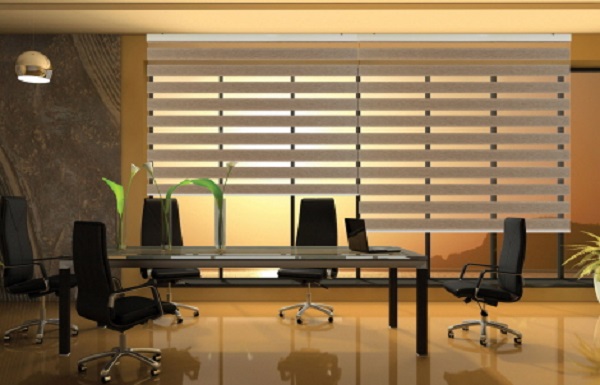 Rèm cầu vồng hiện đại dành cho văn phòng làm việc