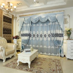 Rèm phòng khách tân cổ điển