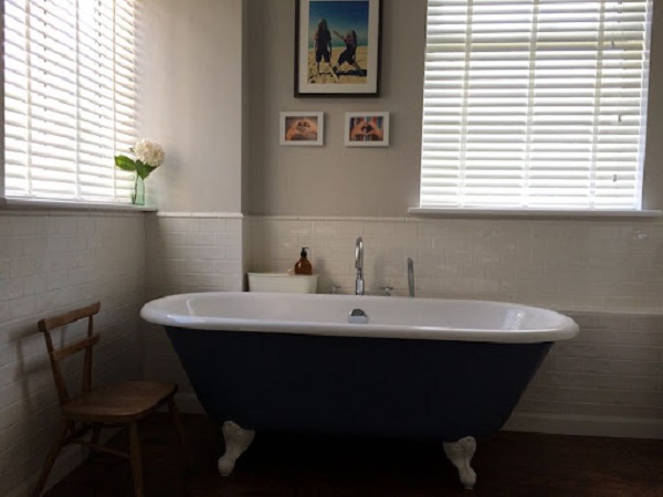 Rèm sáo nhôm có thiết kế đơn giản