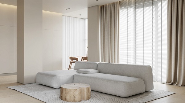 Rèm vải chung cư cao cấp