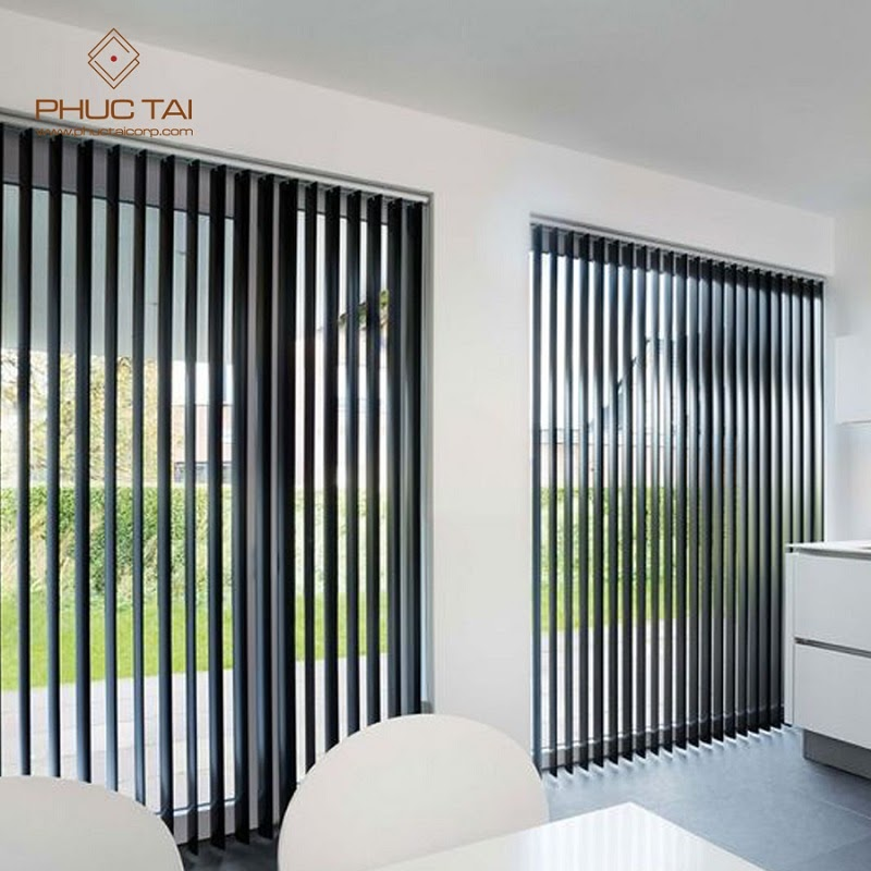 Rèm lá dọc trang nhã