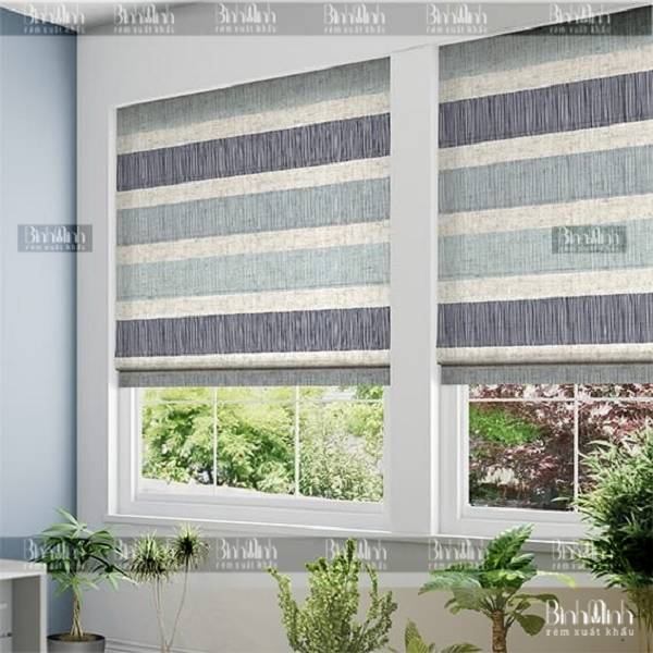  Rèm roman kẻ sọc sang trọng