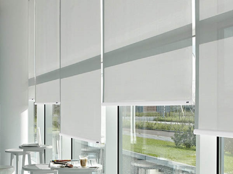 Rèm cuốn mang đến phong cách lịch lãm cho không gian văn phòng